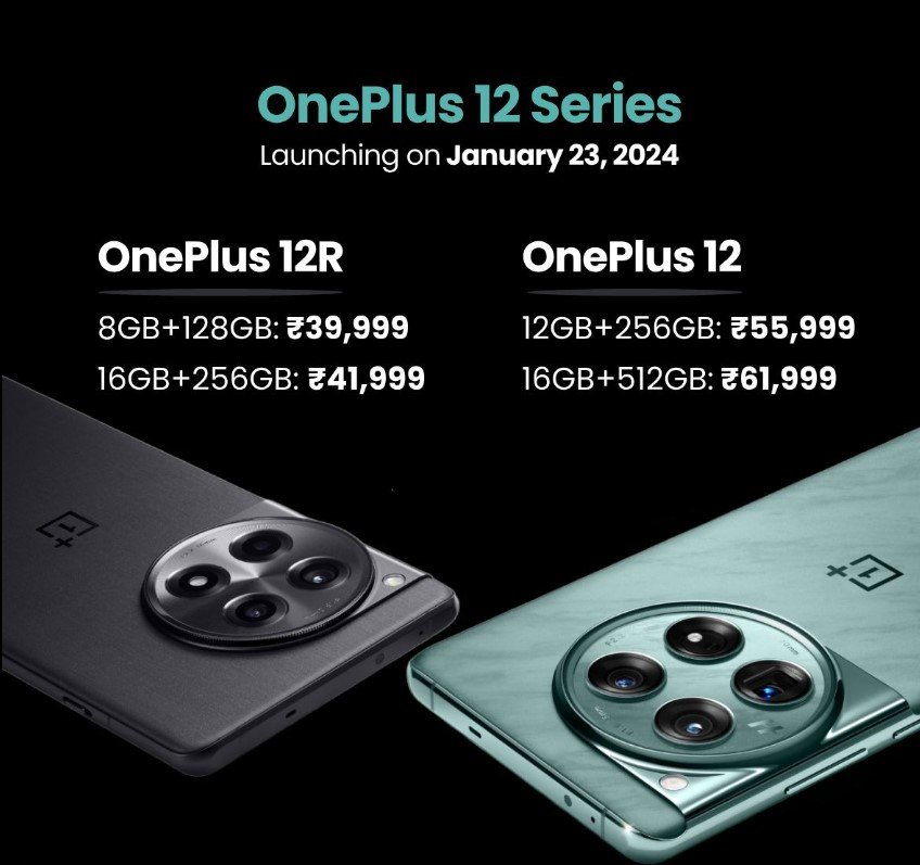 OnePlus 12, OnePlus 12R, OnePlus Buds 3